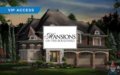 Mansions on the Boulevard in Kleinburg by Sky Homes