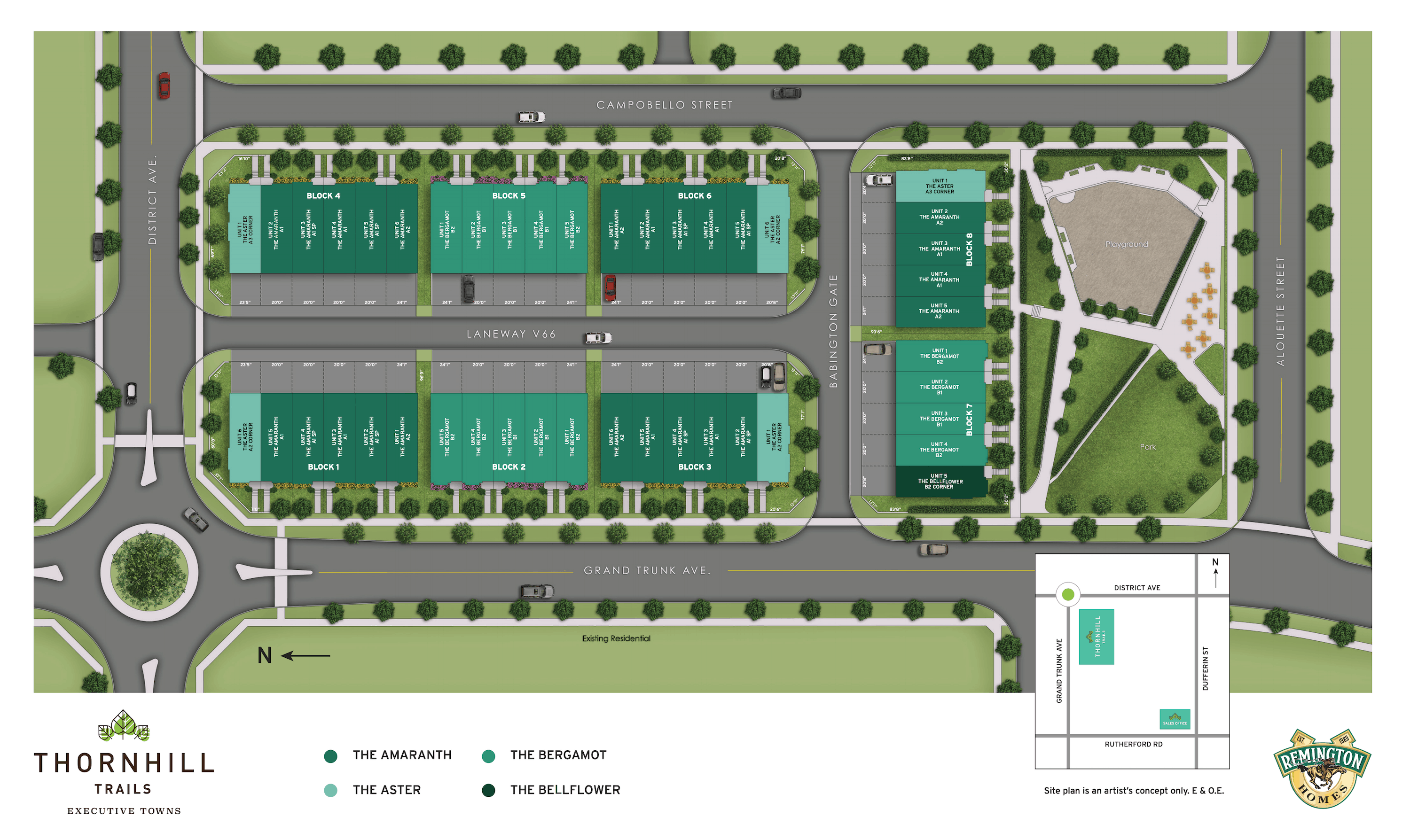 thornhill siteplan