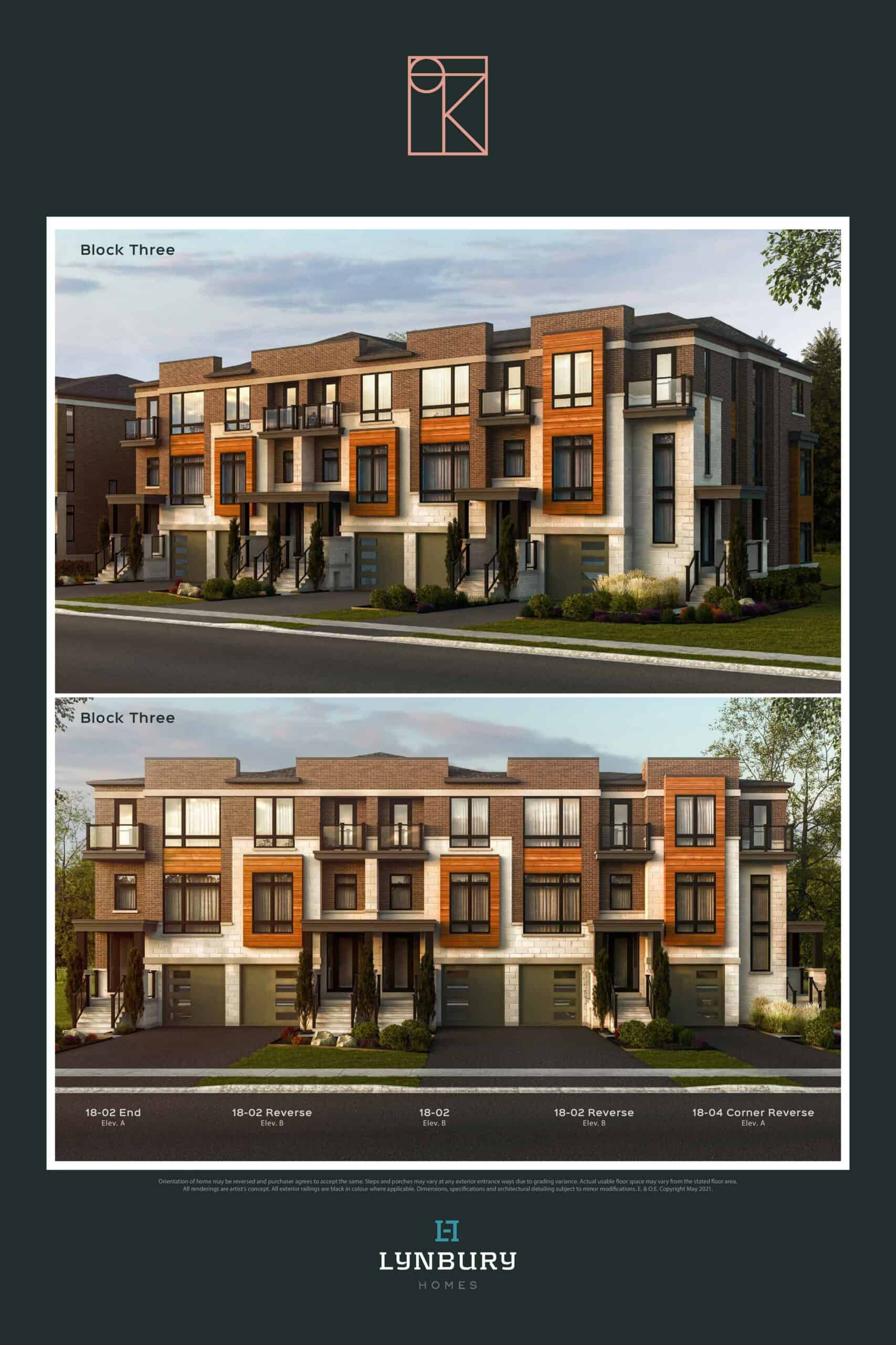 Kensington District Elevations