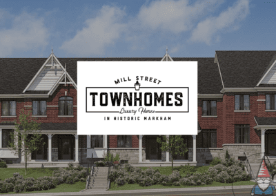 Mill Street Towns in Markham by Garden Homes